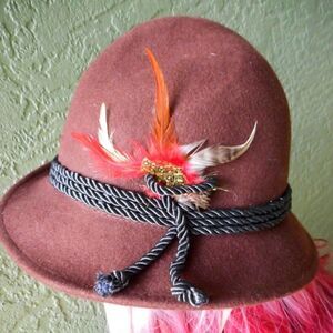 Adora Women's Brown Wool Felt Hat